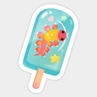 Popsicle Polychaete worm Sticker